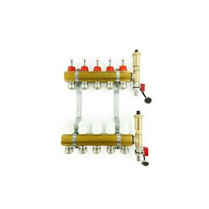 Rozdzielnica do podłogówki OP z przepły. 4 sekcji